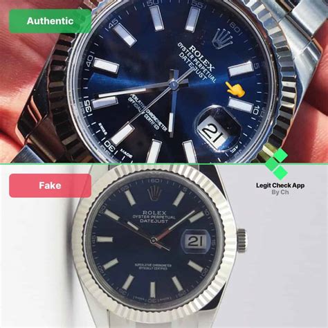 real rolex datejust vs fake|how to identify rolex watches.